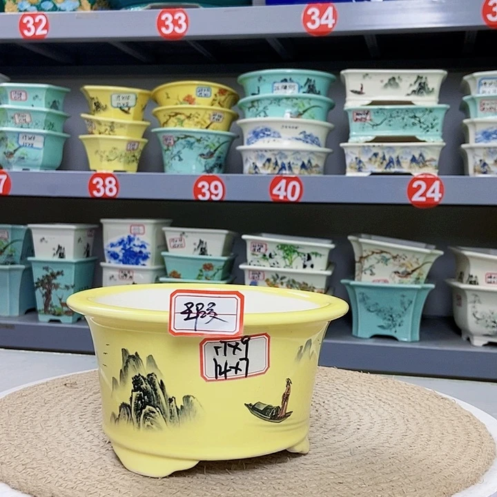 紫砂花瓶紫砂花盆
