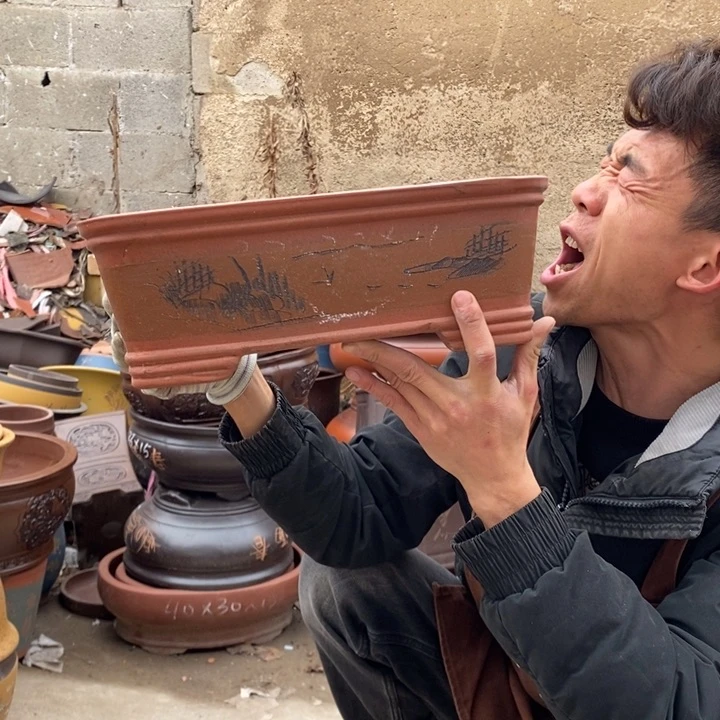 红陶紫砂的时候就会