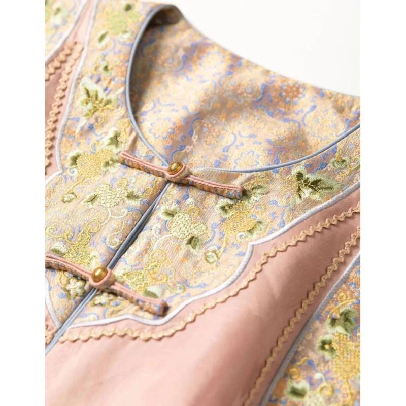 莉莉-【蝶恋花】 国风双面穿洋气时尚马甲2024B1987