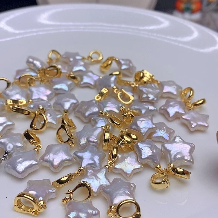 淡水珍珠银S925镶嵌颈饰262