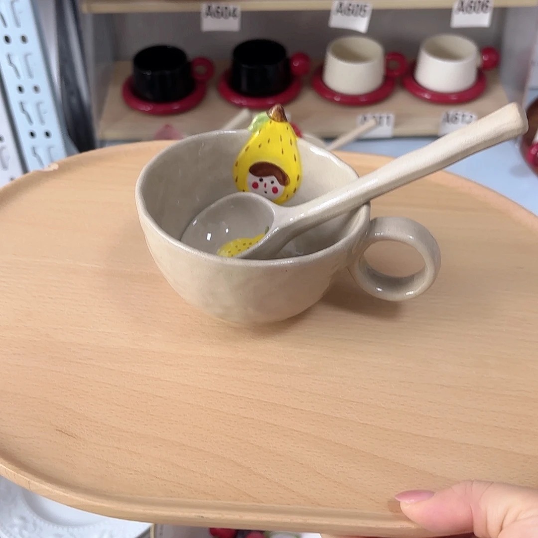 瓷片瑕疵特价陶瓷杯子