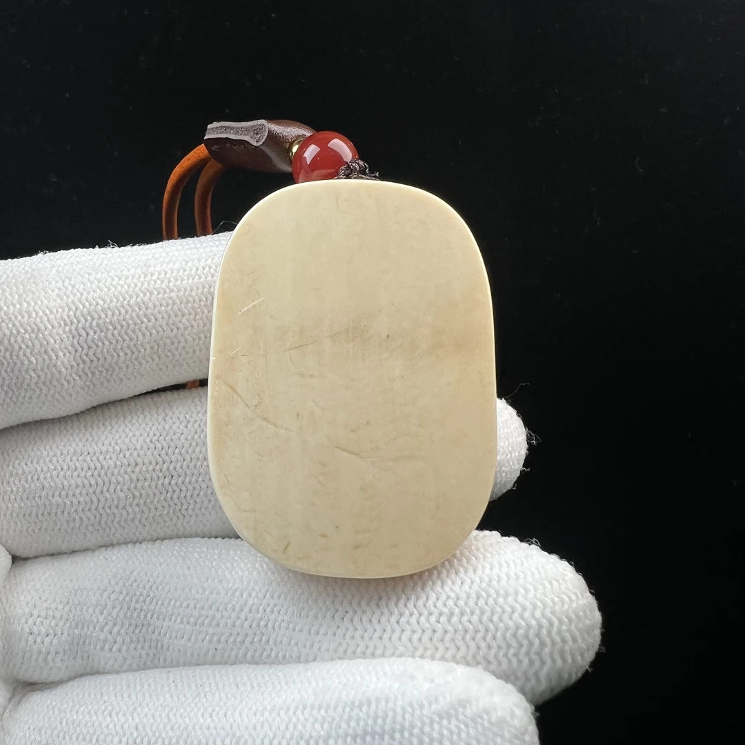 P6701天然猛犸牙 肥皂块31x42x22mm支持鉴定 假一罚四