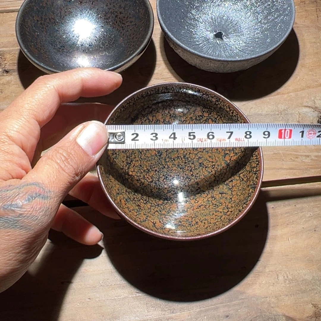 茶盏老木头柴烧建盏精选9