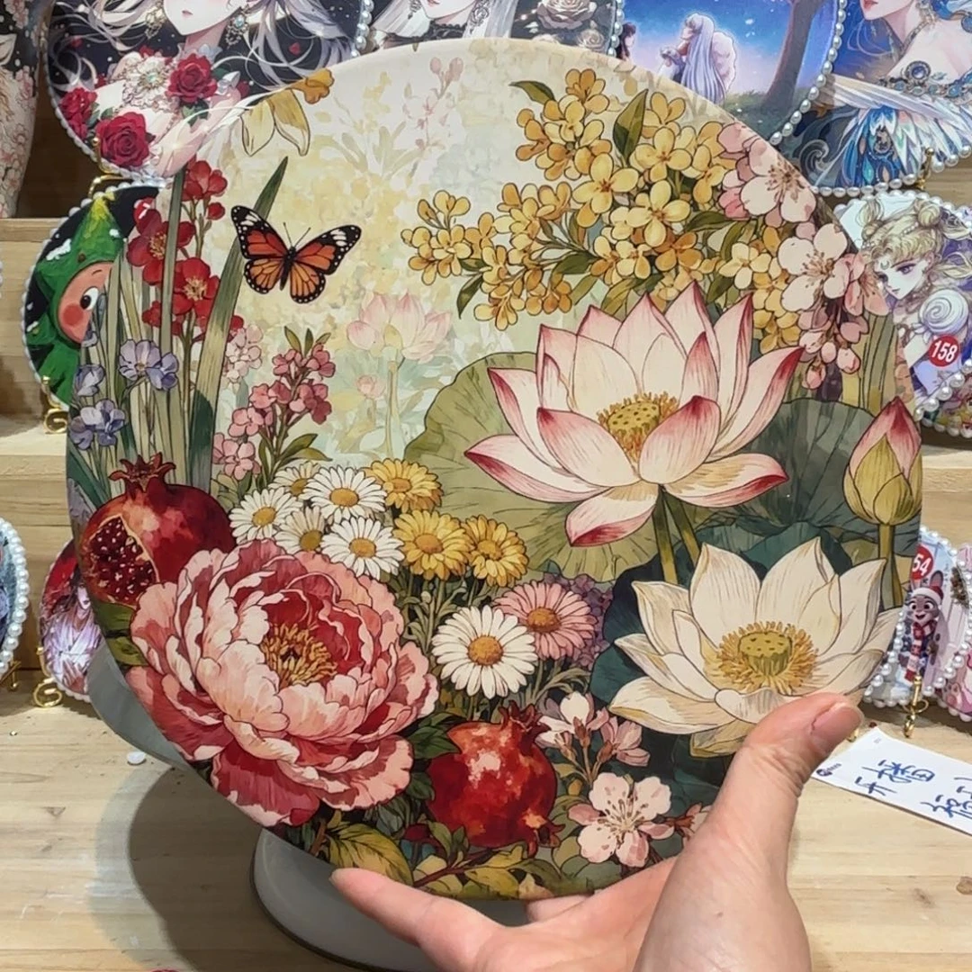 米***虫景德镇手绘花盆陶瓷