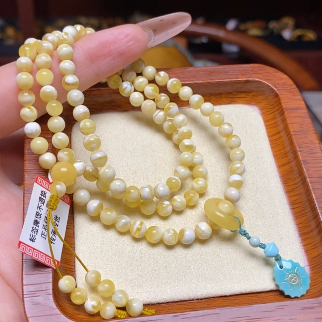 【闪购商品】蜜蜡手链未镶嵌手串