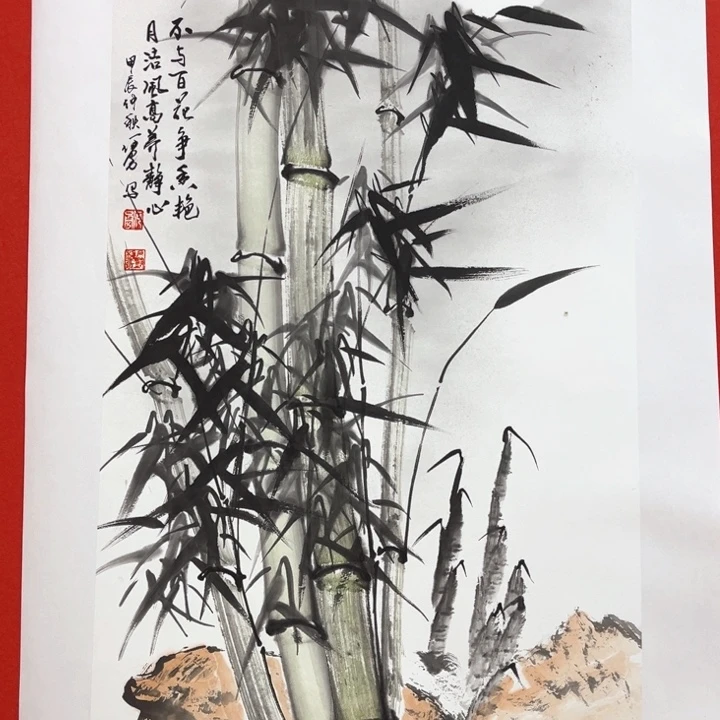 国画花鸟的翅膀和翅膀都是白色的羽毛100.50