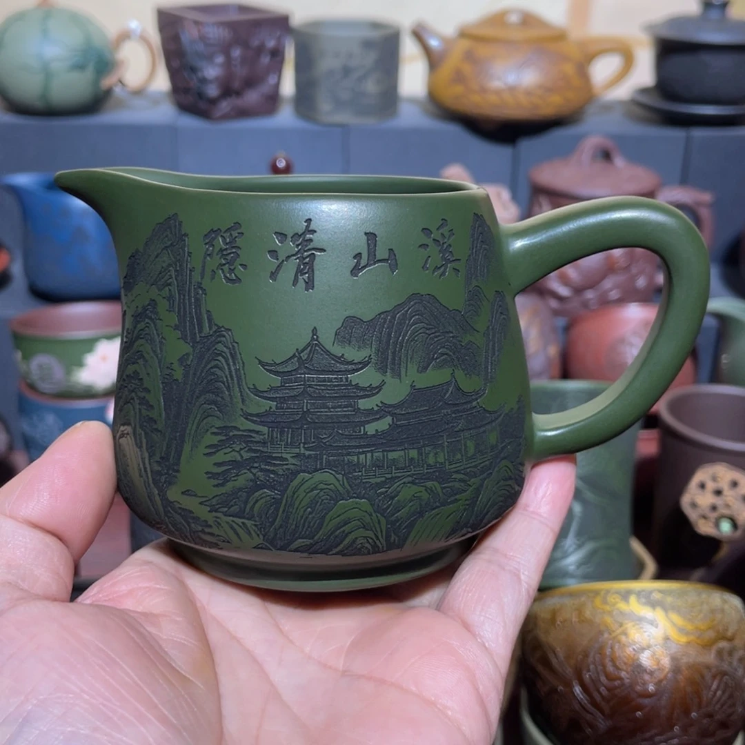 原矿紫砂手工主人杯