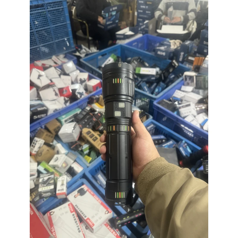 【微瑕一组电池】G600【夜魂】超亮大功率铝合金变焦强光手电筒