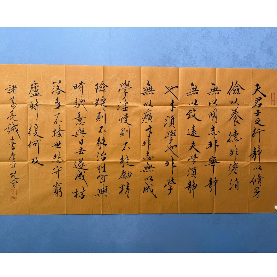 S-1310 范老 书法 136*68cm 约8平尺