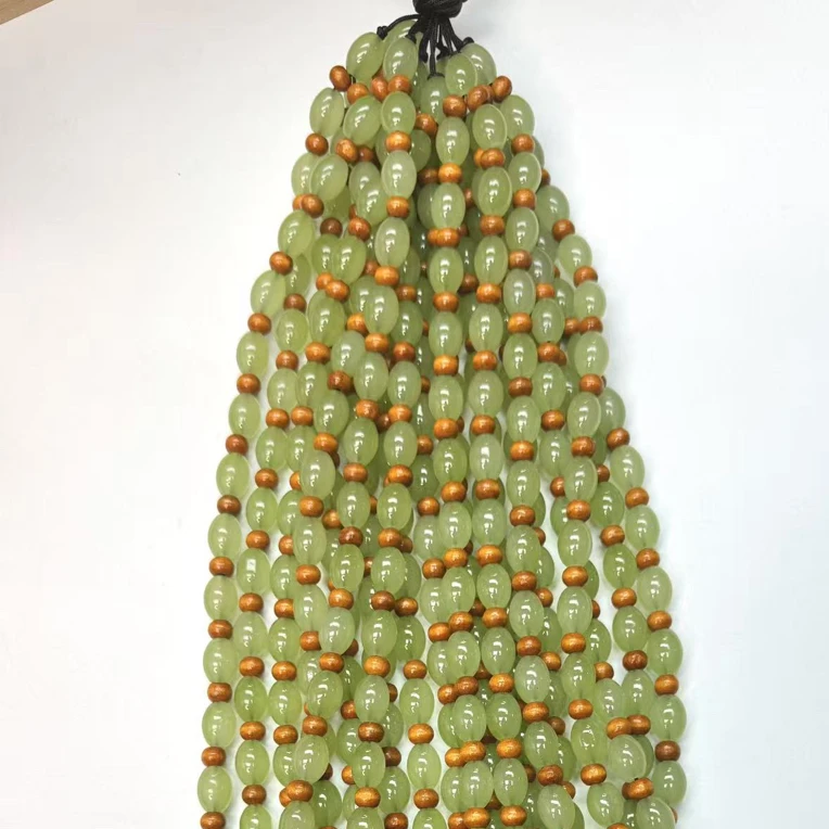 青黄口珠链枣形多样 6号