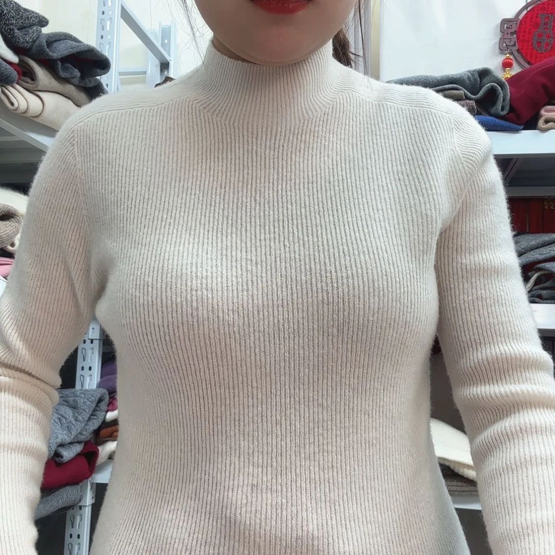 抽条半高白色小号