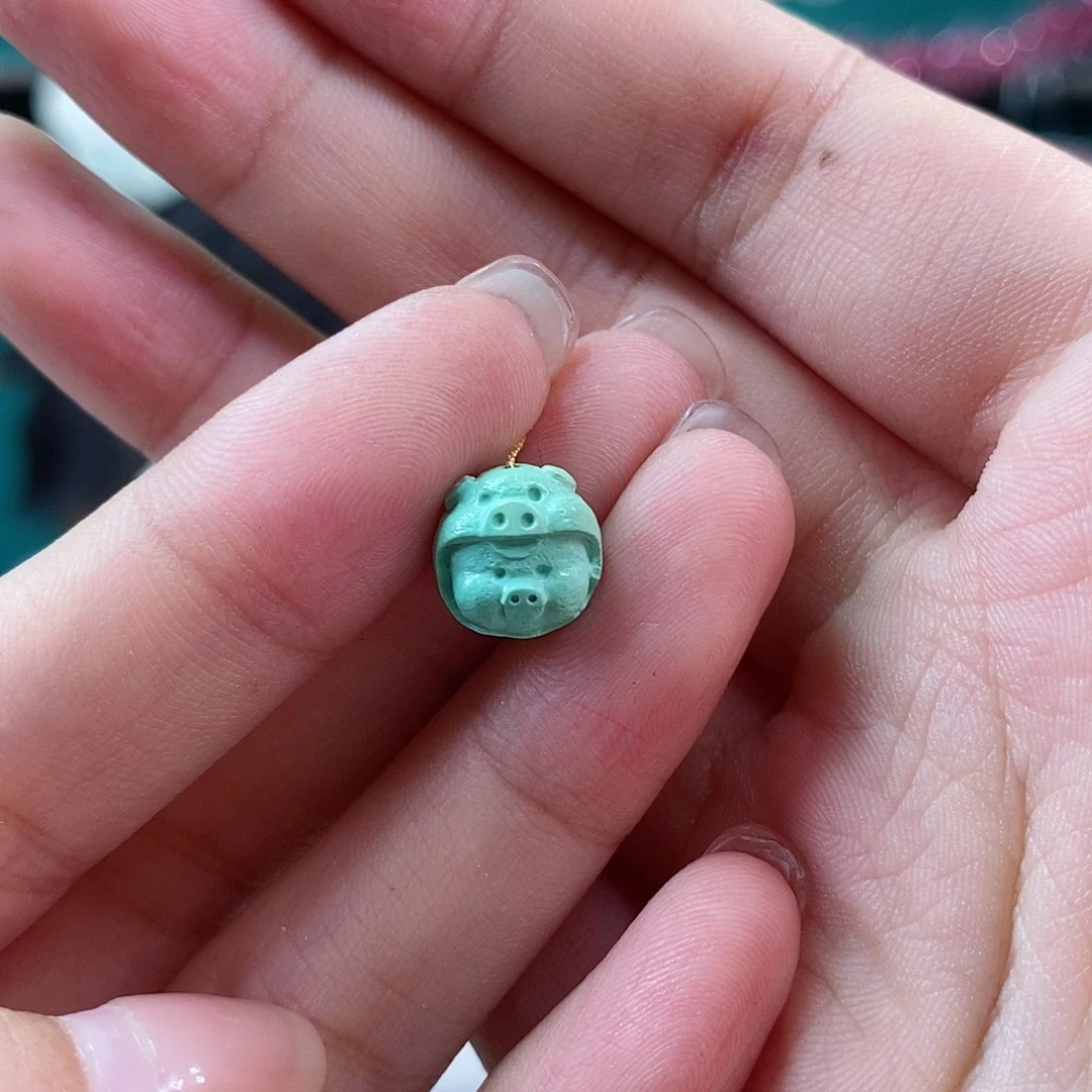 绿松石珠宝奇石未镶嵌