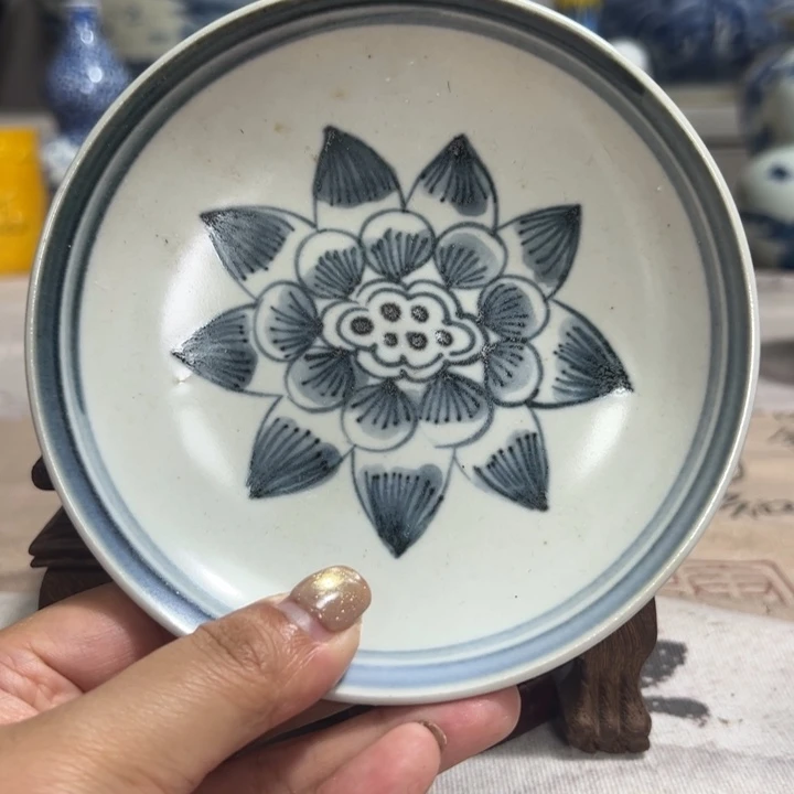 摆件陶陶瓷/杯/碟/茶具/直径13厘米