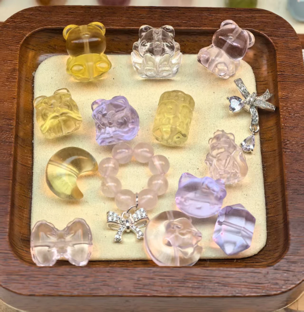 【直播间挖】天然水晶随型雕刻件饰品 （拍下默认不可挑选不可退换）