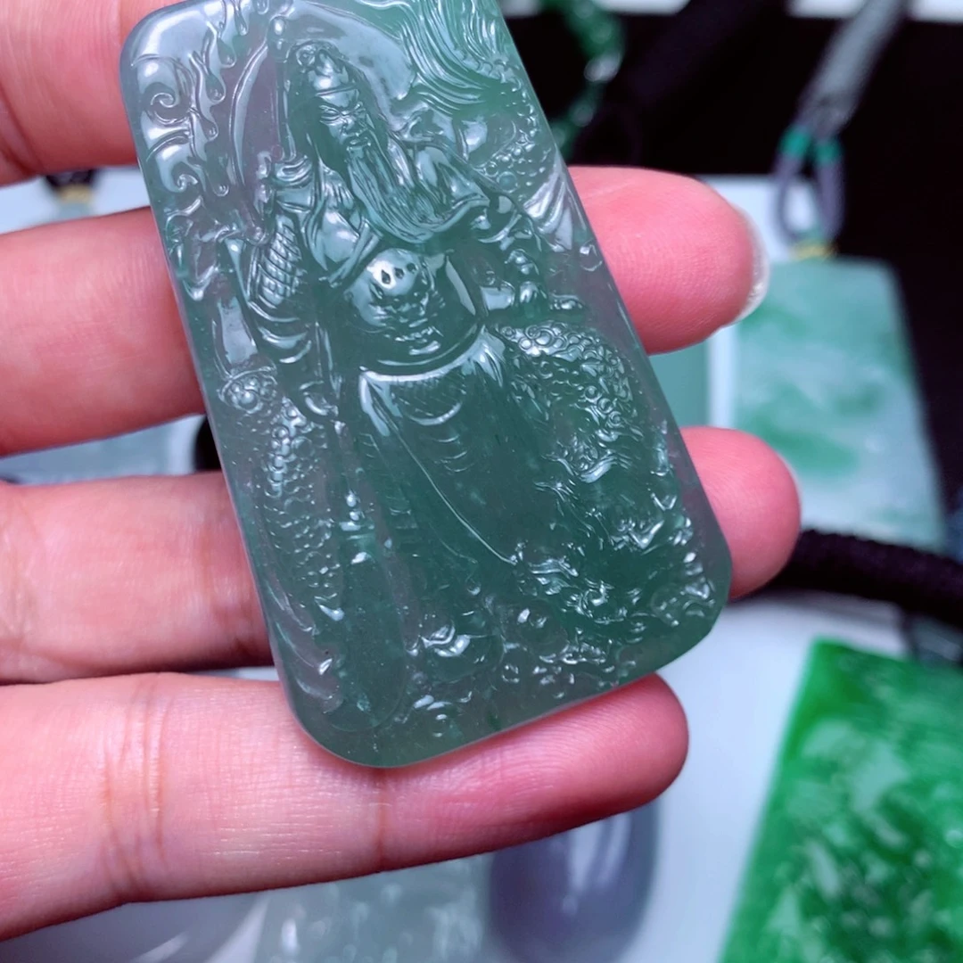 颈饰未镶嵌翡翠天然A货翡翠