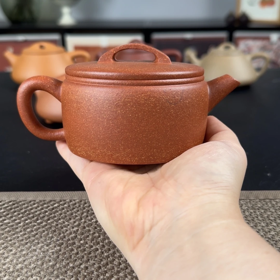 紫砂茶壶微瑕汉瓦