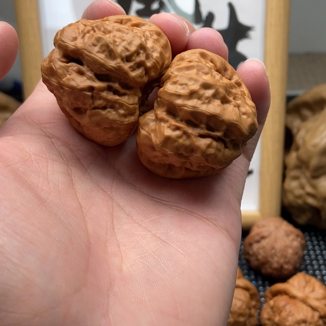 文玩核桃吊坠40蛤蟆头