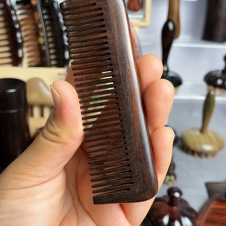 乌木类红木商务梳子