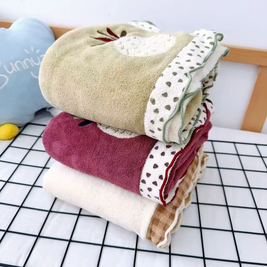 超吸水超细纤维加大加厚浴巾80*150-品牌尾货