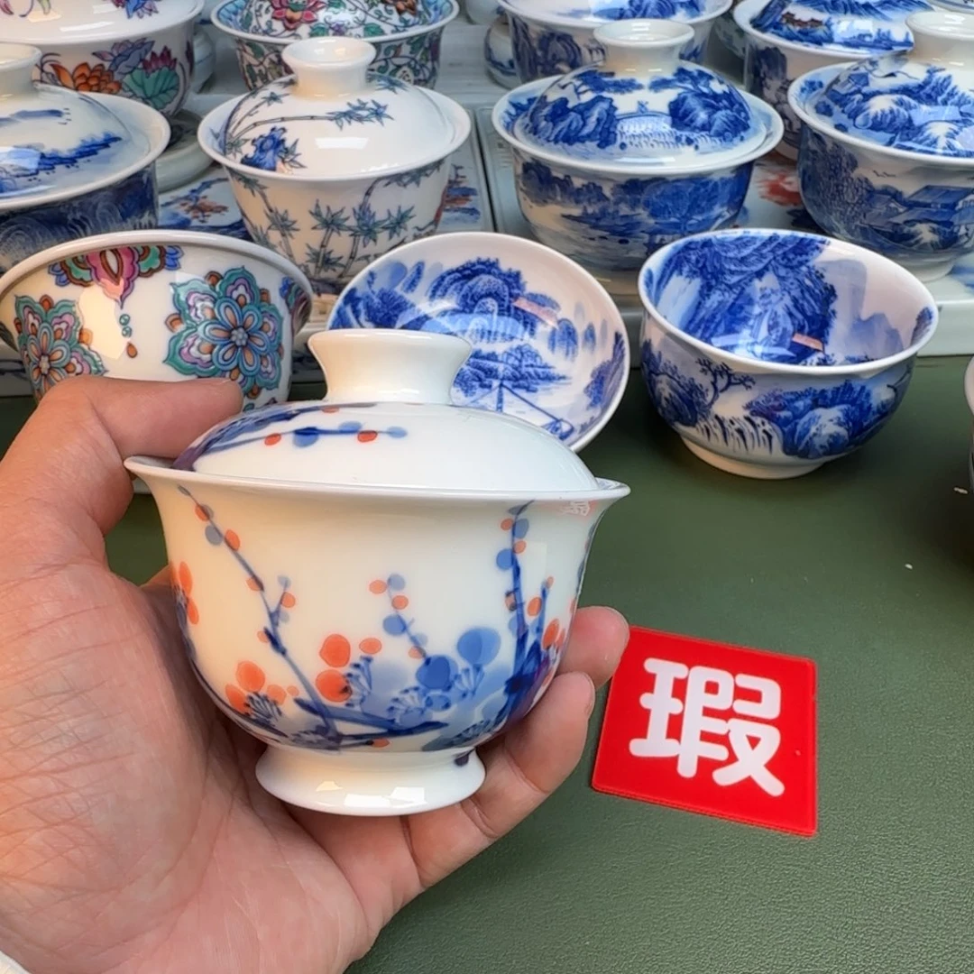 陶纯手工纯手绘茶具393