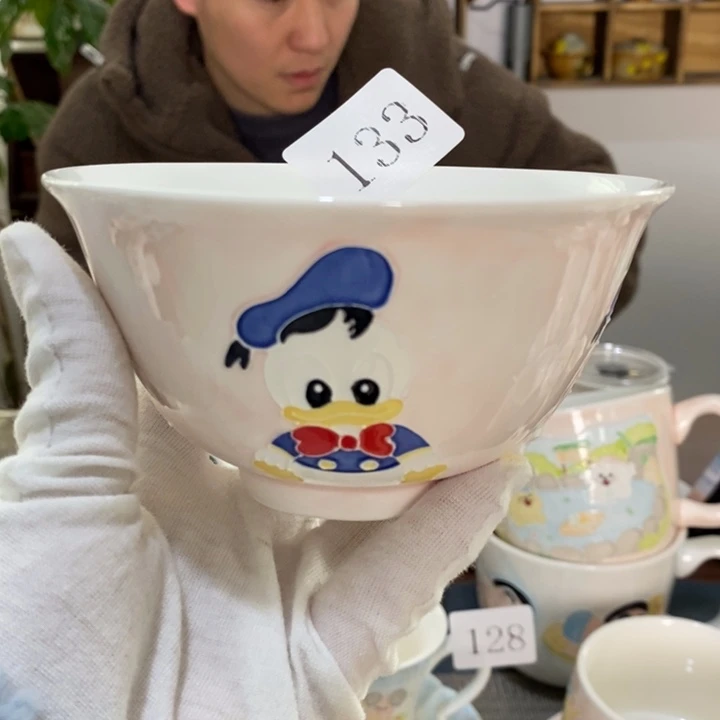 杯景德镇釉下彩手绘