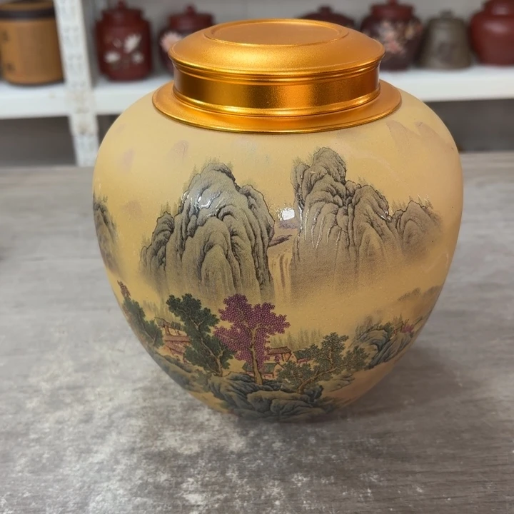 紫砂茶叶罐醒茶罐