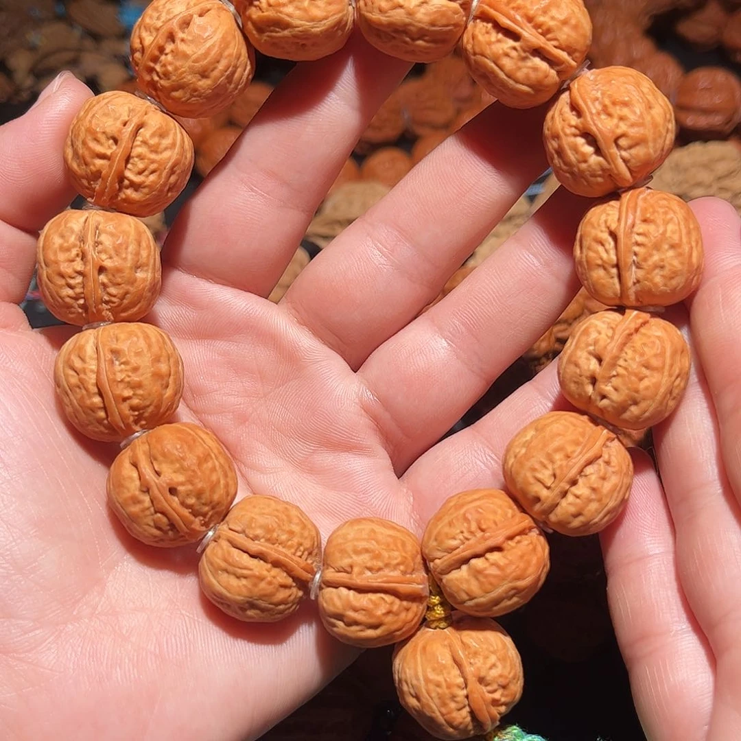 手串文玩核桃一到筋白茶21