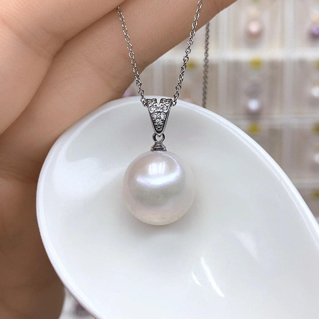 淡水珍珠合金颈饰