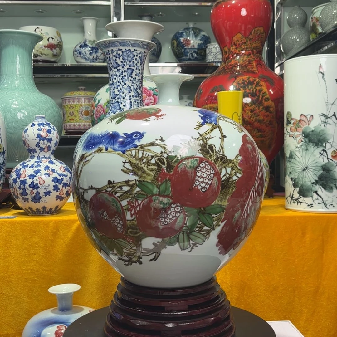 景德镇陶瓷花瓶摆件