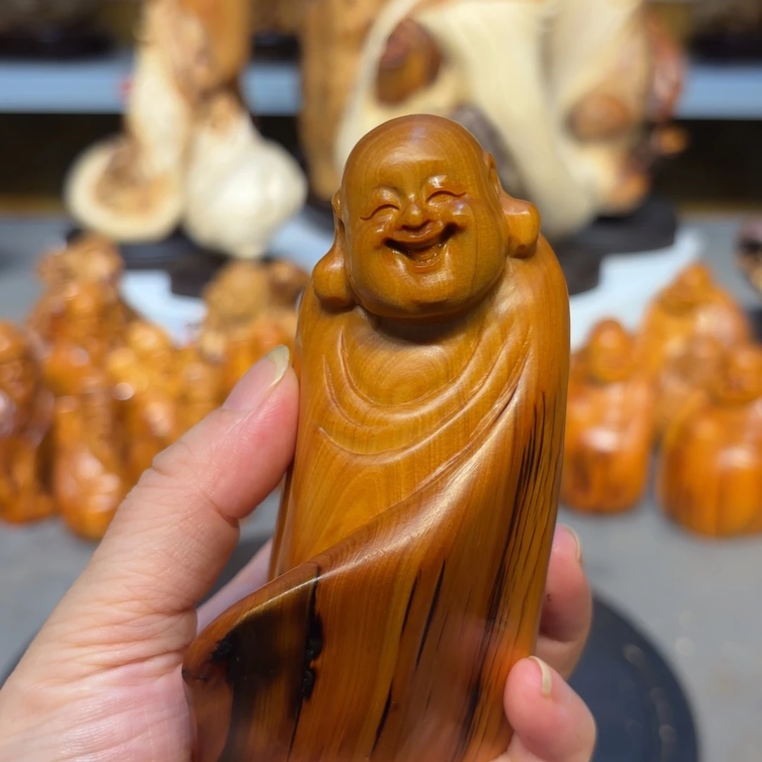 柏木（崖柏）太行崖柏弥勒佛