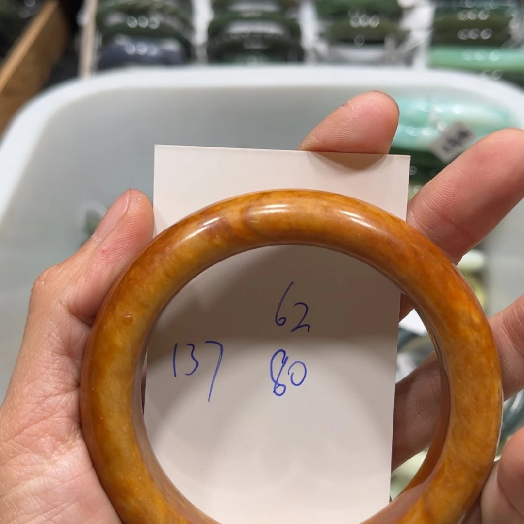 蛇纹石玉手镯未镶嵌昕**麻