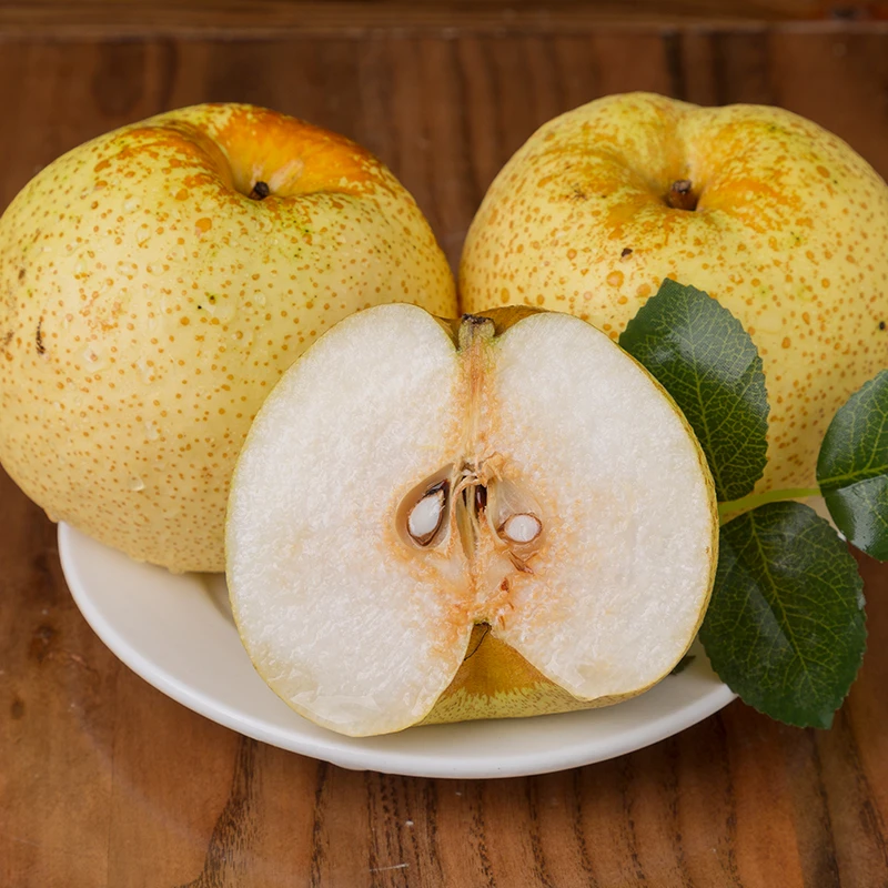 安徽砀山酥梨5斤新鲜皮薄脆嫩爽口