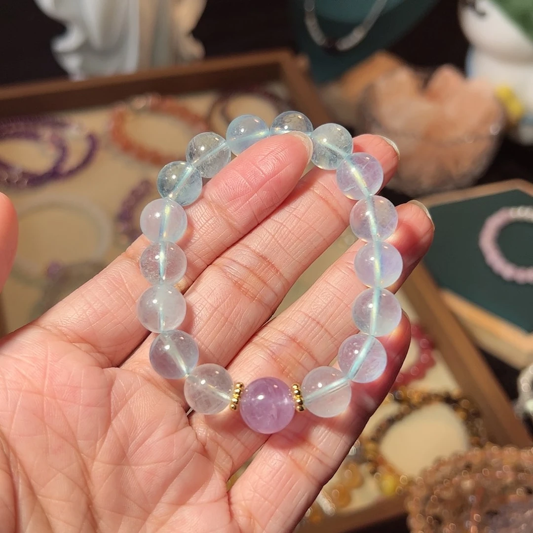 水晶手链未镶嵌海蓝