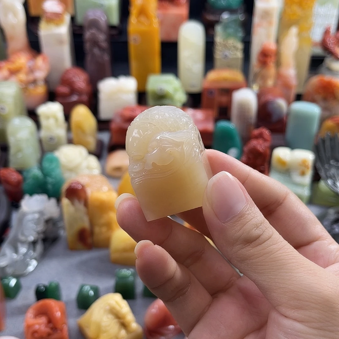 寿山石印石心*~4992包邮包刻