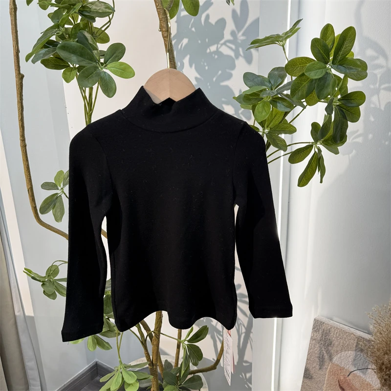 227【迦】儿童时尚休闲半高领长袖打底衫-86791