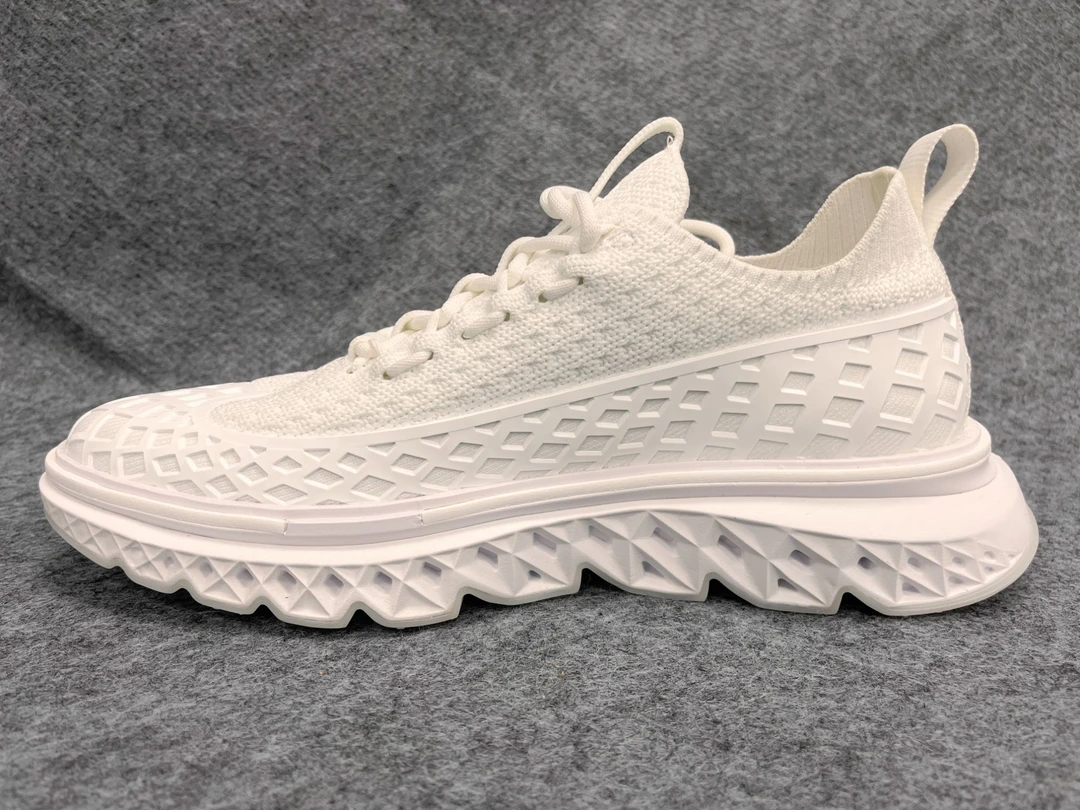 ColeHaan/歌涵男款钻石底老爹鞋超轻透气白色-C37320默认微瑕