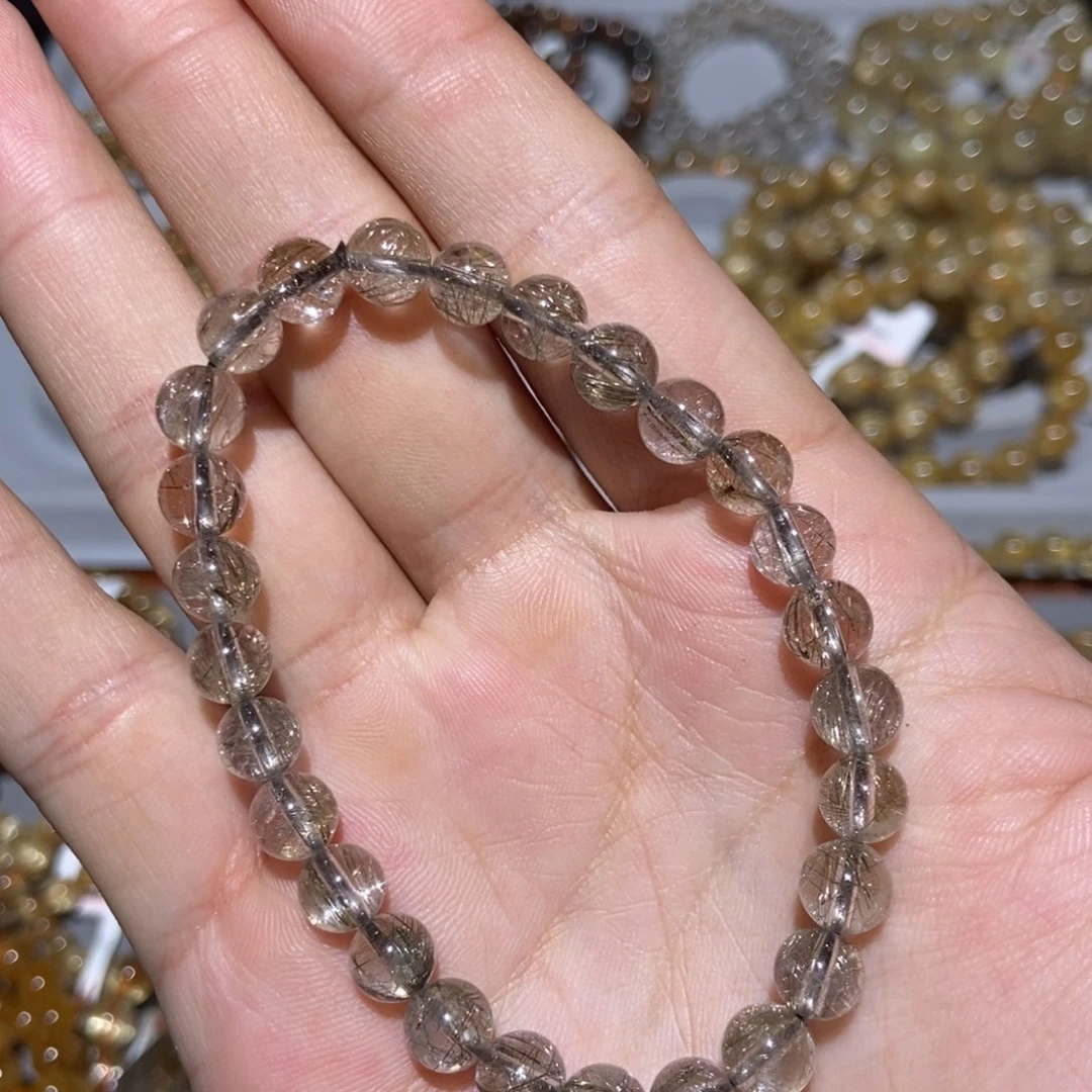 未镶嵌手链水晶银发7m