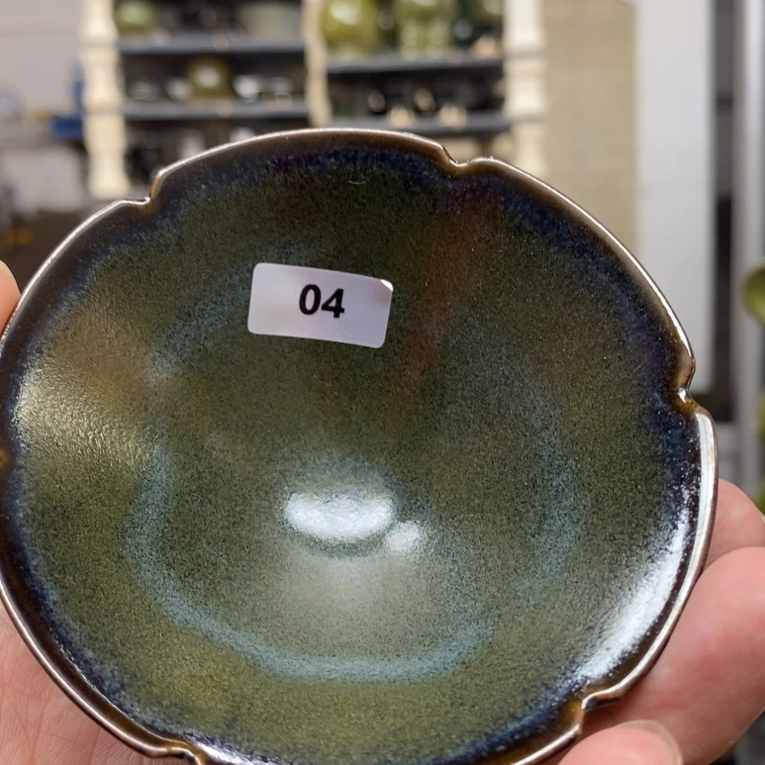 昆***子抱朴汝瓷仿古微瑕