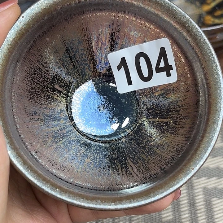 茶盏沐雨茶器柴烧主人杯