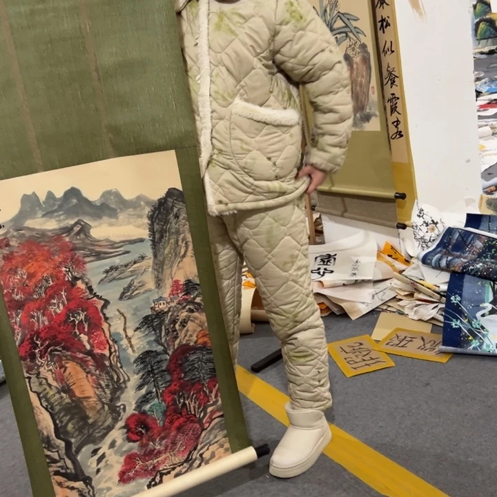 纯手绘图画的真不错哦