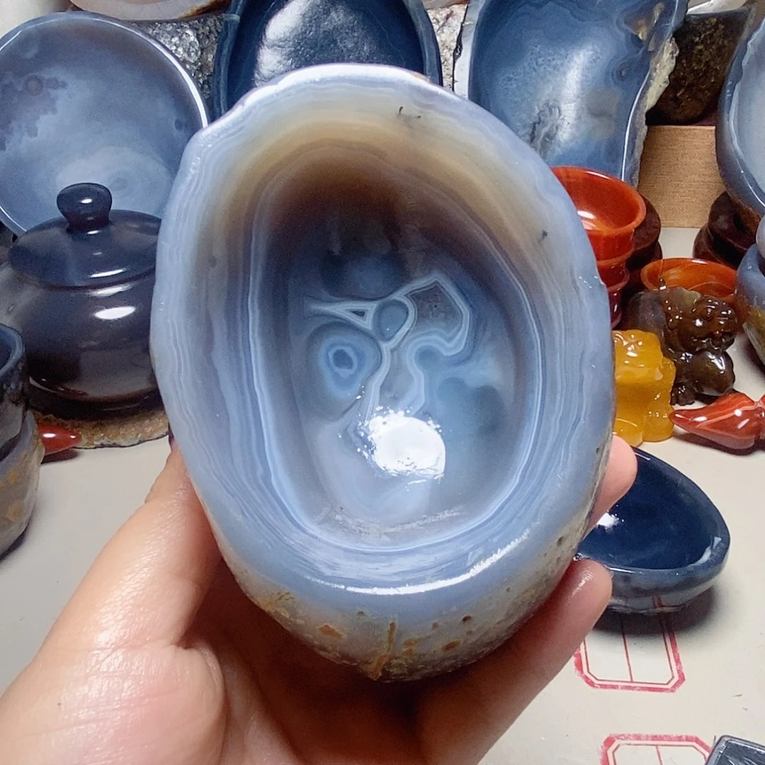 往***哥玛瑙/玉髓未镶嵌，