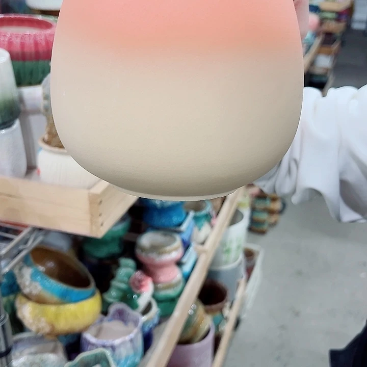 有孔，凑单福利满10元发货陶瓷多肉花盆！