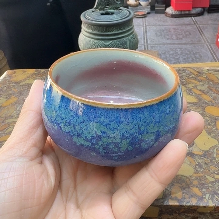 钧瓷品茗杯一组？？？