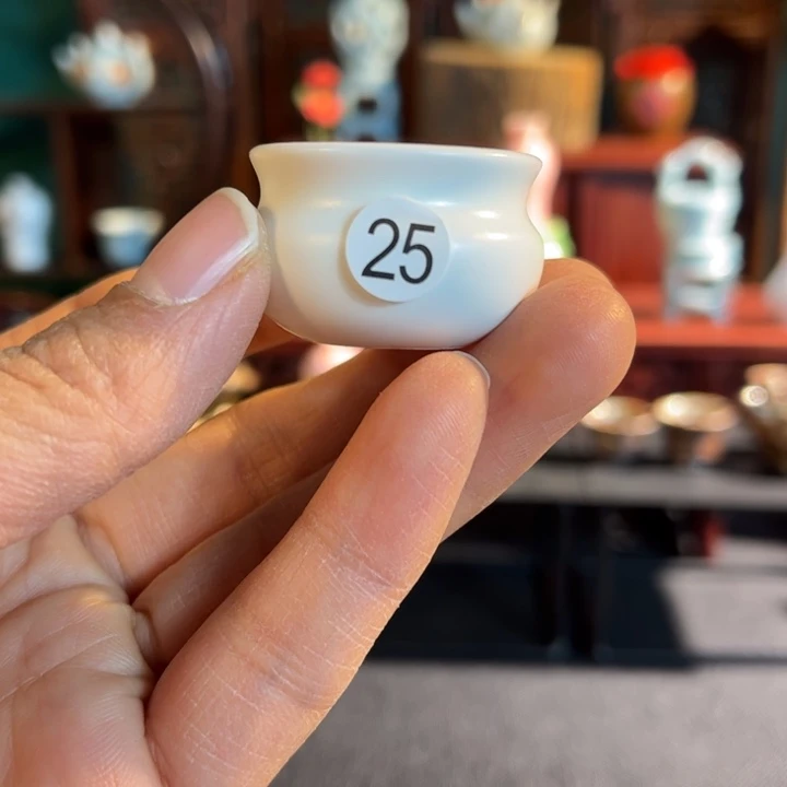 摆件微陶老王迷你花瓶