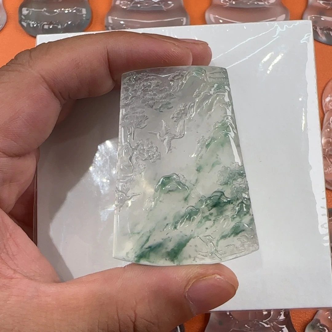 定制翡翠未镶嵌天然