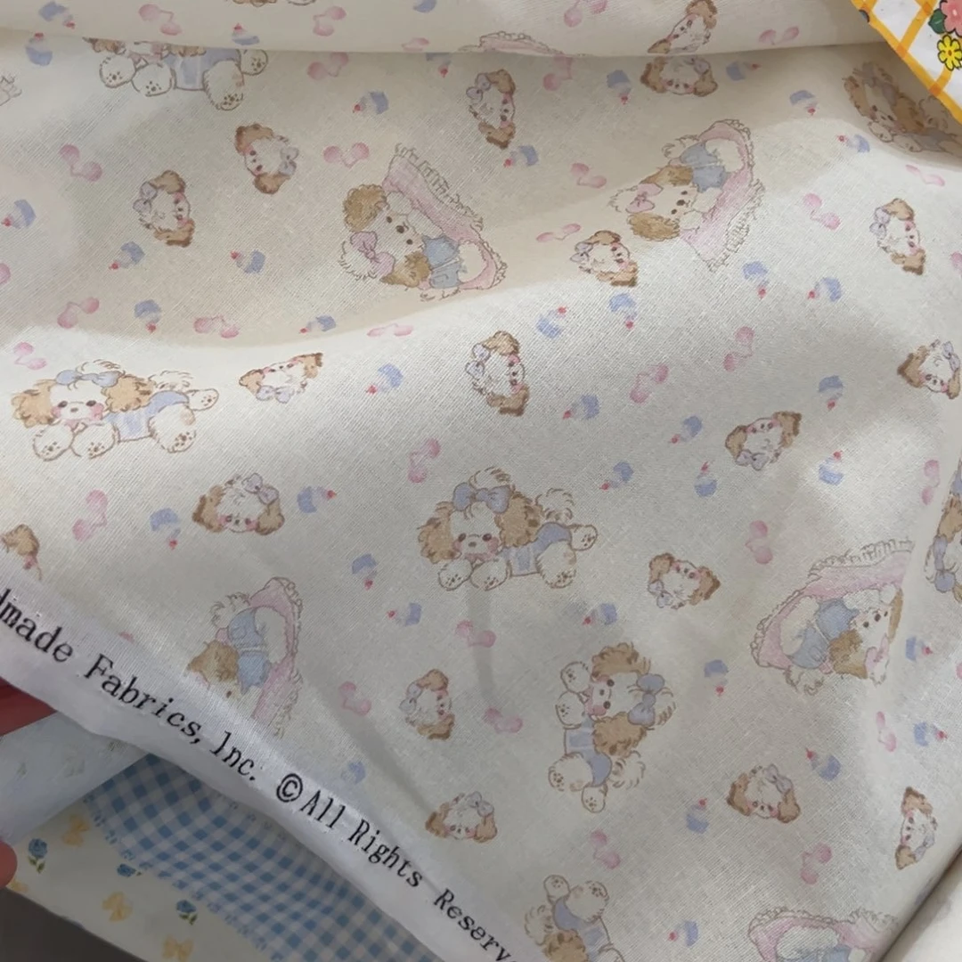 一米价纯棉平布1.1米宽果子布艺地卷