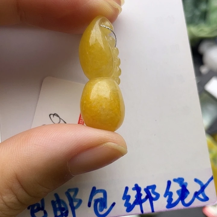 颈饰未镶嵌翡翠天然翡翠