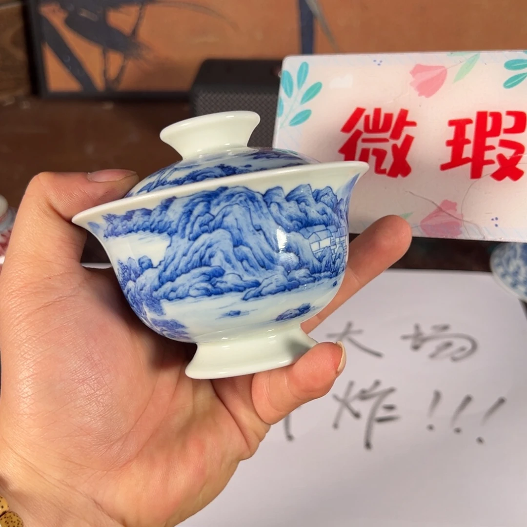 摆件陶瓷景德镇手绘陶瓷