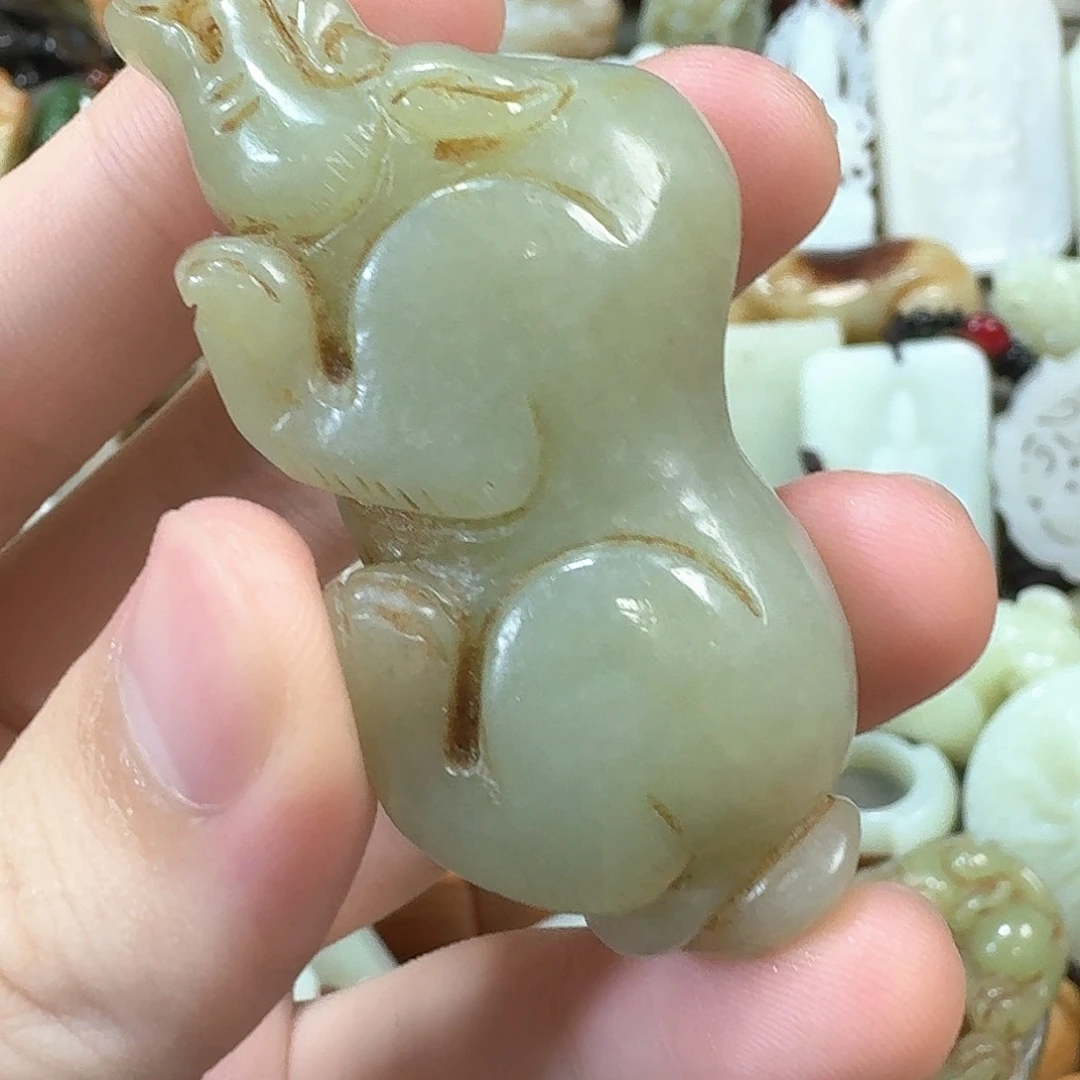 未镶嵌和田玉挂件