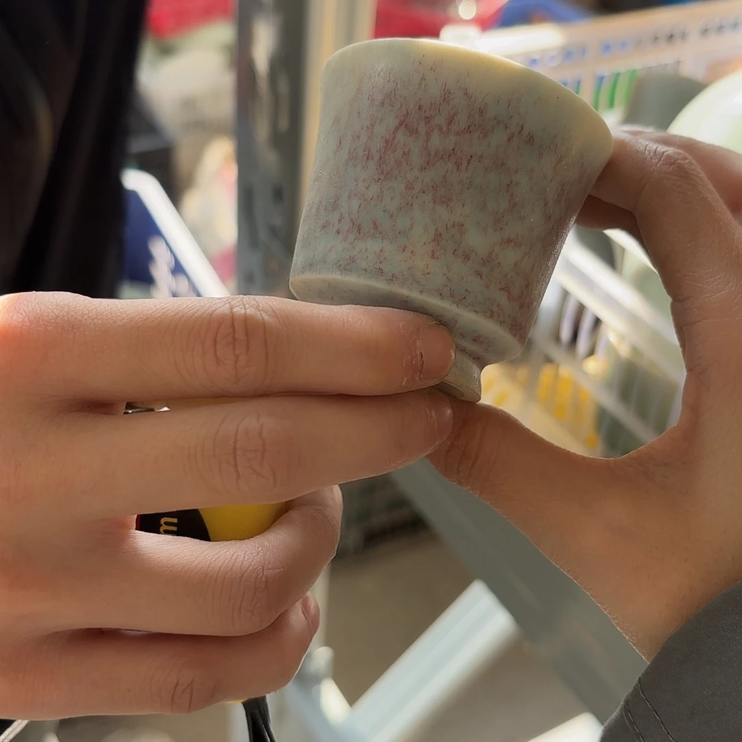 龙泉云间青瓷小米茶器